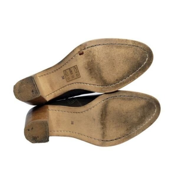 DUNE London Pema Green Ankle Booties - Picture 9 of 13